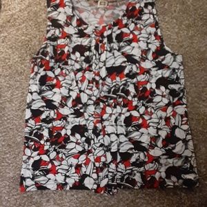 Womens sleeveless blouse